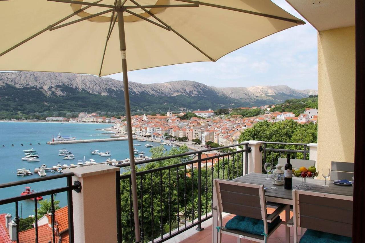 Apartman Sonja - Beautiful View Baška Eksteriør bilde